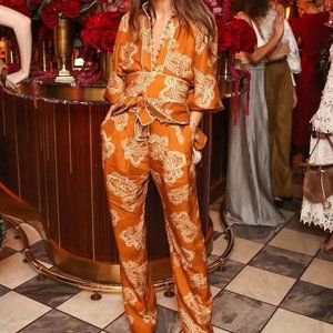 Going out Outfit , Lon sleeve with pants, floral